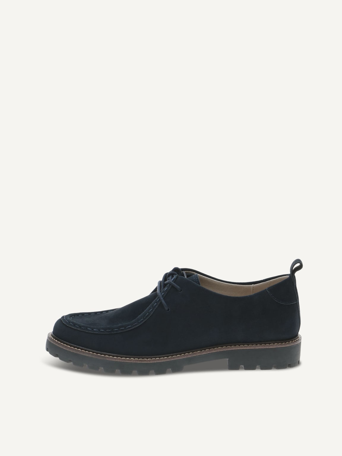 Caprice, Leather Low shoes - blue OCEAN SUEDE, image 2 of 5