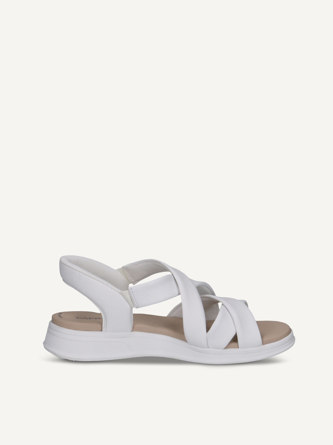 Caprice, Leather Sandal - white WHITE SOFTNAP., image 3 of 5