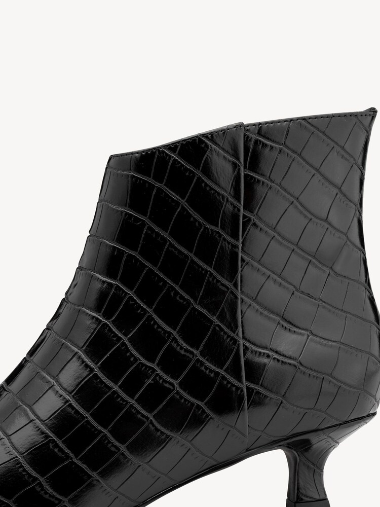 Marco Tozzi, Stiefelette - schwarz BLACK CROCO, Bild 5 von 6