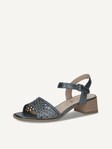 Not selected, Caprice, Leather Heeled sandal - blue BLUE PERLATO