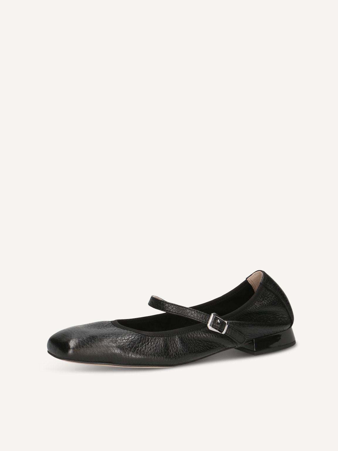 Caprice, Leather Ballerina - black BLACK DEER, image 1 of 5