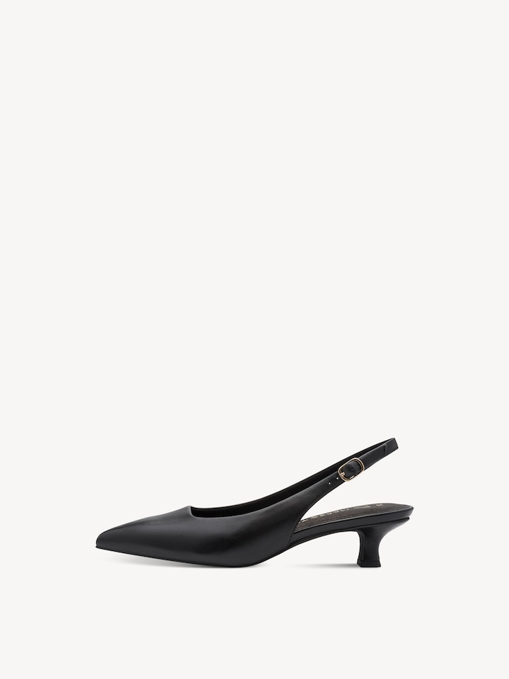 Marco Tozzi, Scarpe con cinturino alla caviglia - nero BLACK