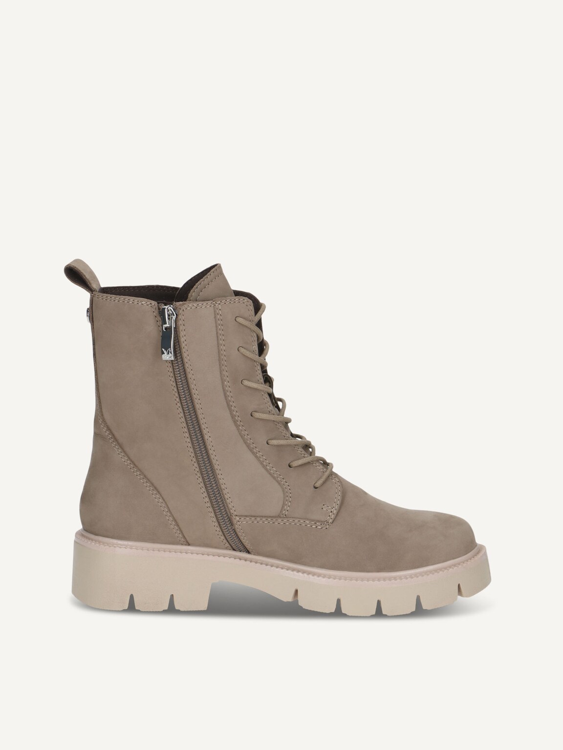 Caprice, Leather Bootie - beige TAUPE NUBUC, image 4 of 6