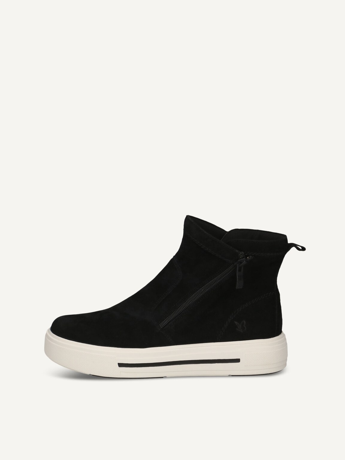 Caprice, Leather Bootie - black BLACK SUEDE, image 2 of 5