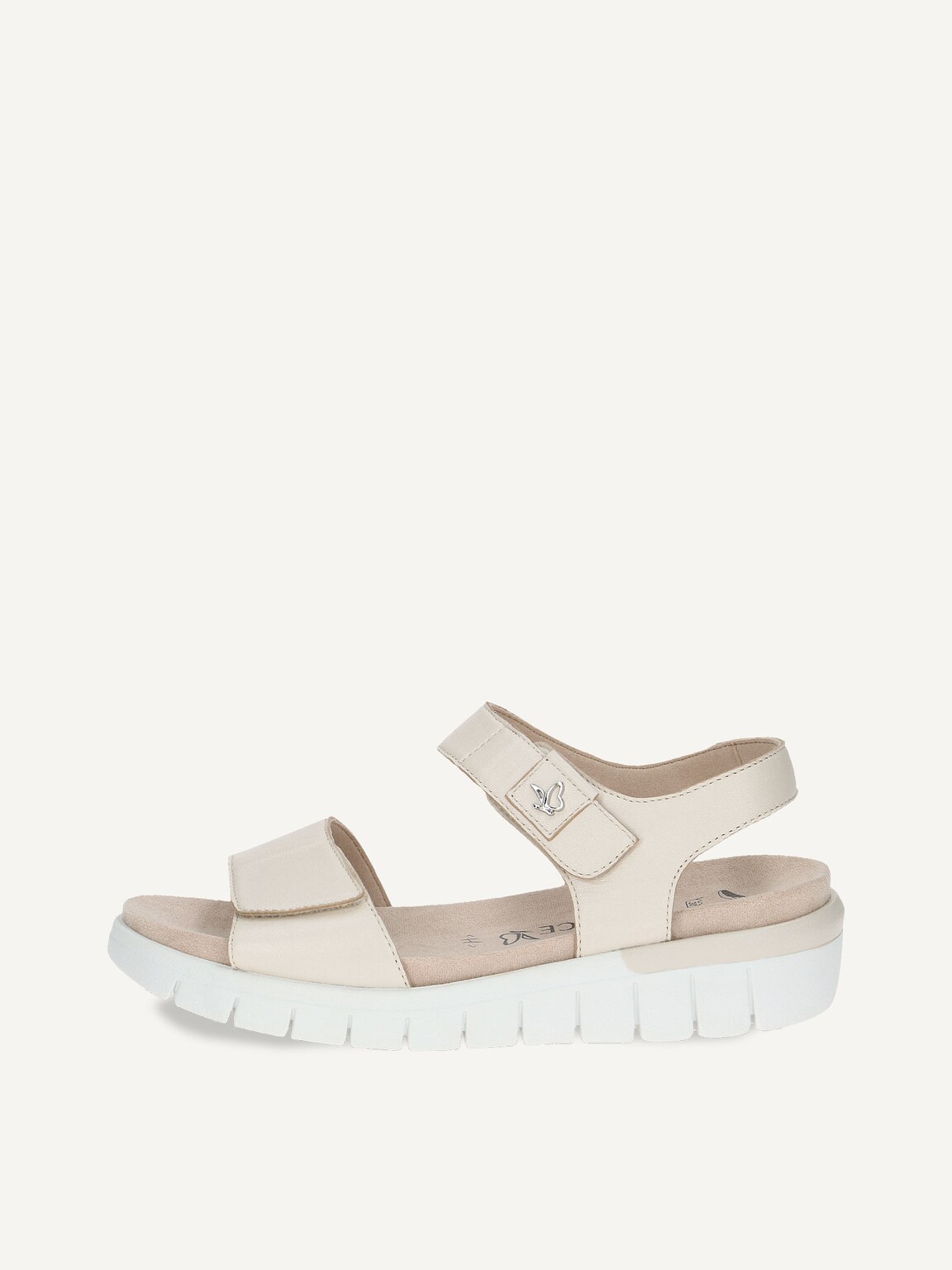 Caprice, Leather Sandal - beige CREAM PERLATO, image 2 of 4