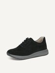 Selected, Caprice, Leather Sneaker - black BLACK SUEDE