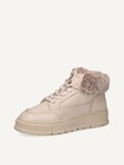 Not selected, Caprice, Leather Bootie - white warm lining SNOW NAPPA