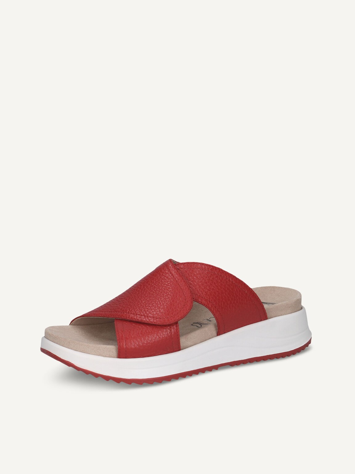 Caprice, Leather Mule - red RED DEER, image 1 of 5