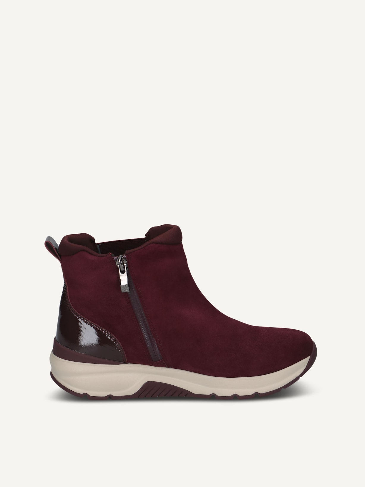 Caprice, Chelsea Boot - rot BORDEAUX COMB, Bild 3 von 5