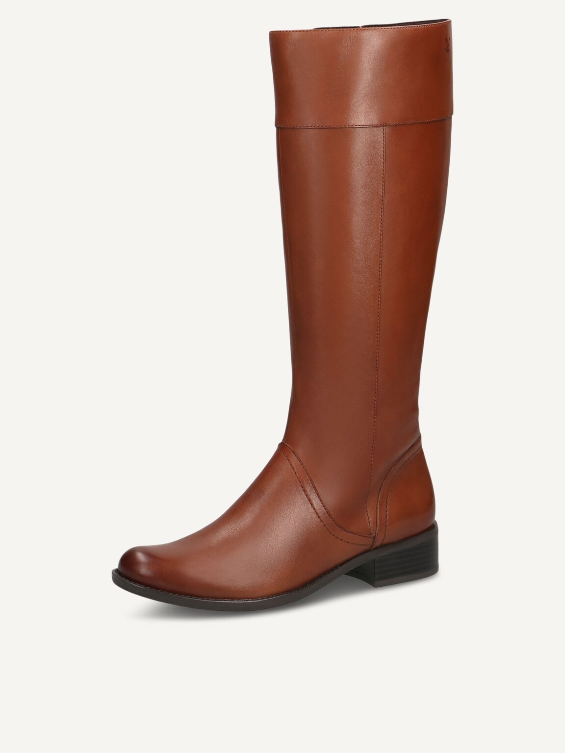 Caprice, Leather Boots - brown COGNAC NAPPA, image 1 of 5
