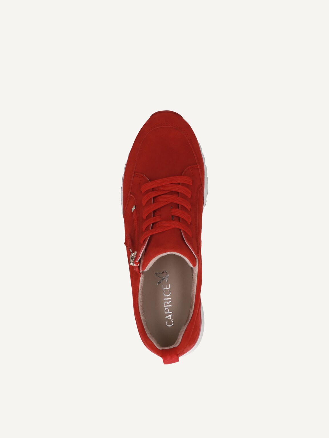 Caprice, Leather Sneaker - red RED SUEDE, image 5 of 5
