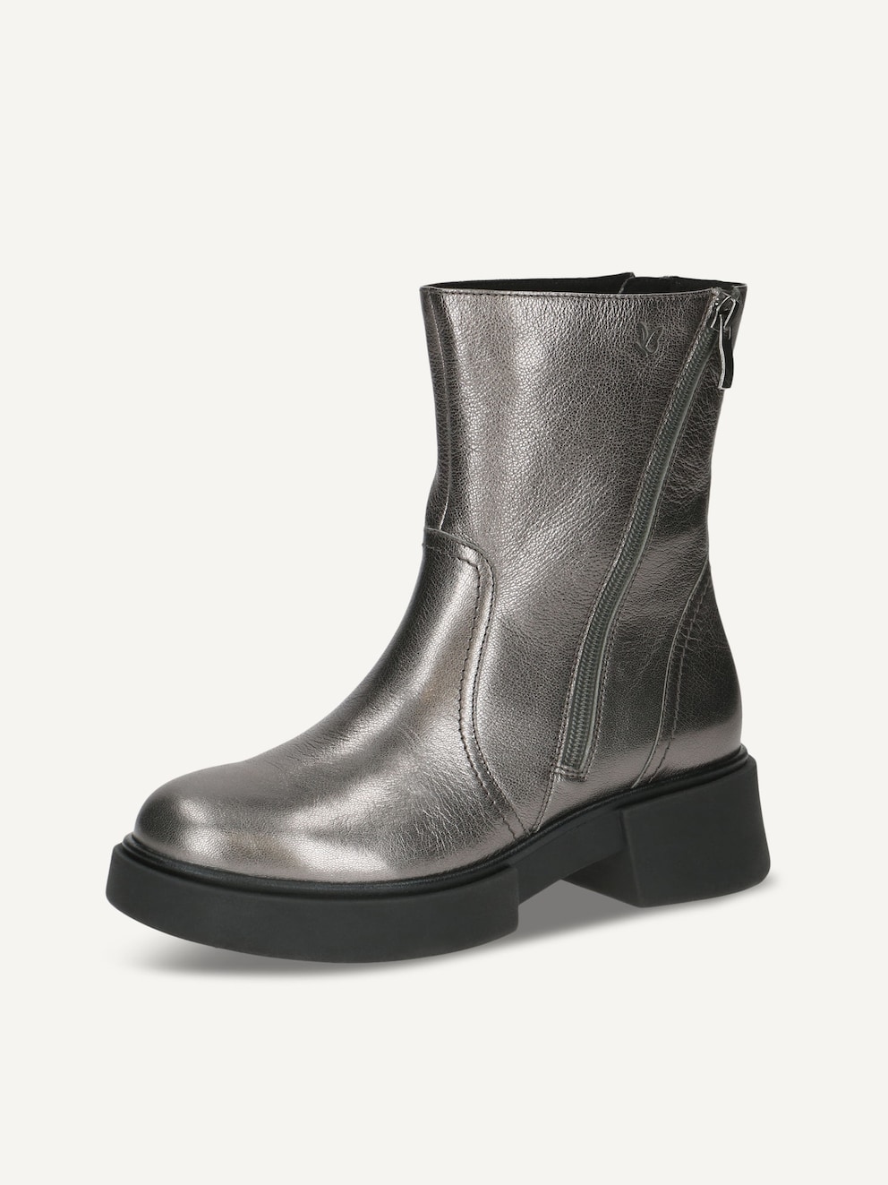 Caprice, Bottine en cuir - métallique STONE METALLIC, image 2 sur 5