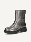 Not selected, Caprice, Leather Bootie - metallic STONE METALLIC