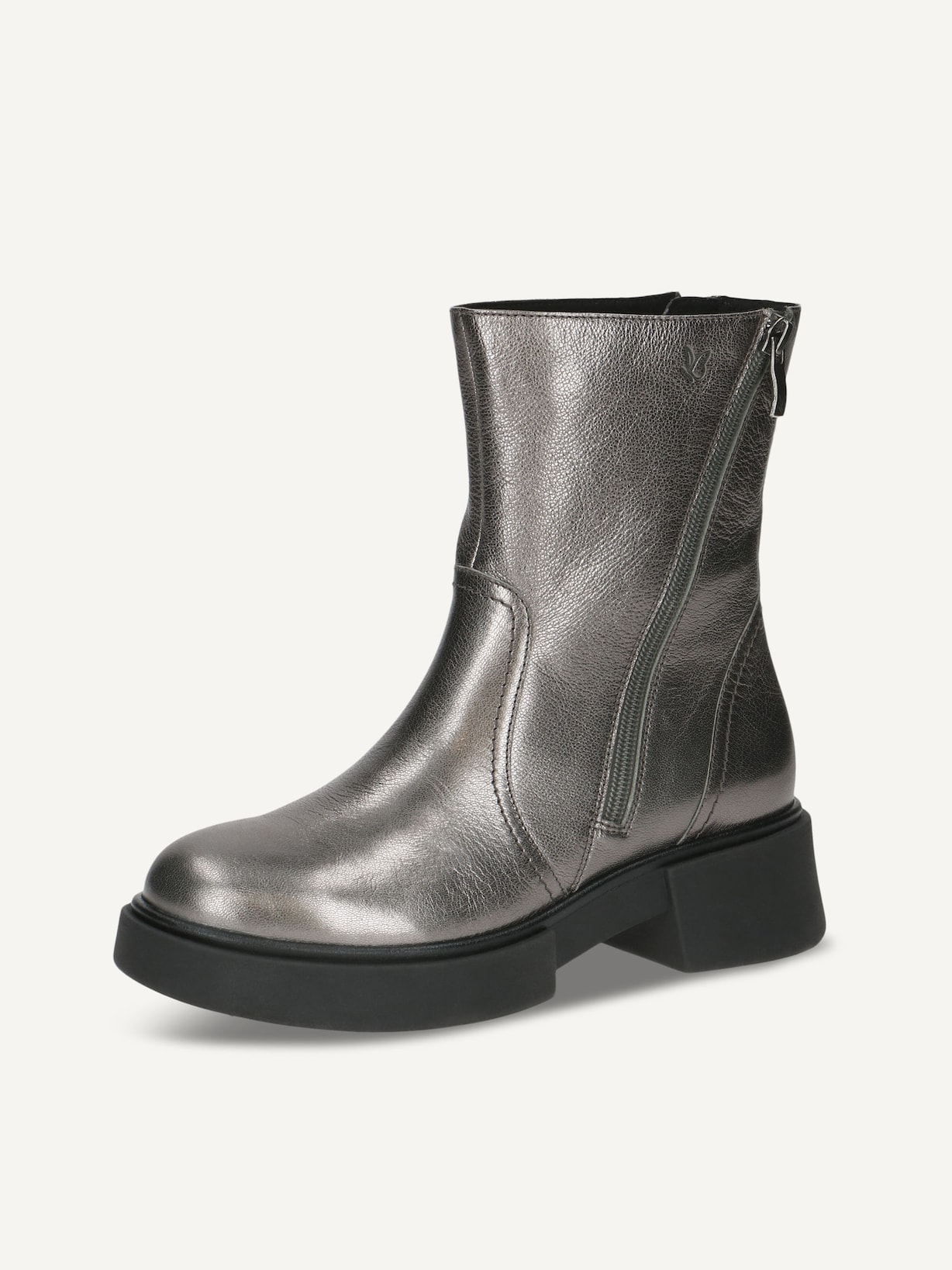Caprice, Bottine en cuir - métallique STONE METALLIC, image 2 sur 5