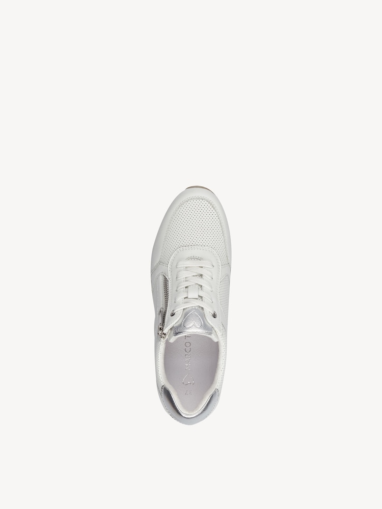 Marco Tozzi, Sneaker - bianco WHITE COMB, immagine 3 di 6