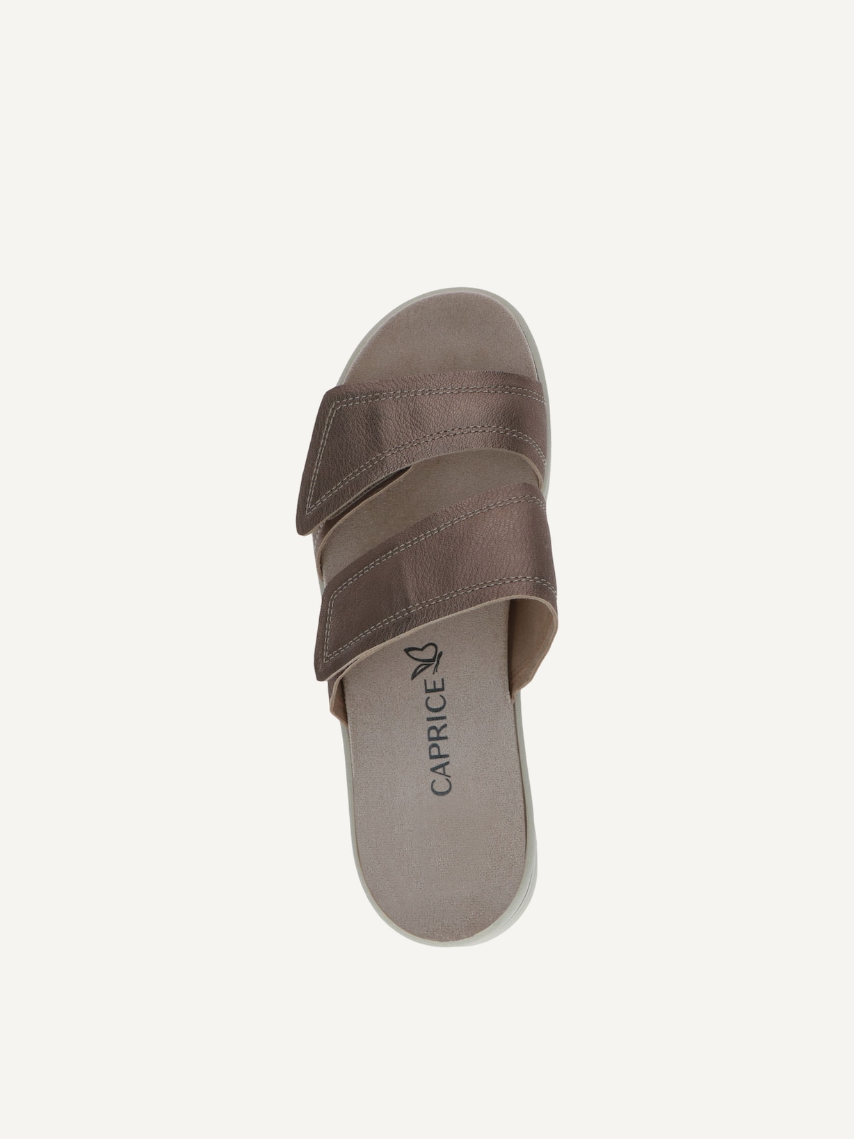 Caprice, Mule en cuir - marron TAUPE METALLIC, image 5 sur 6