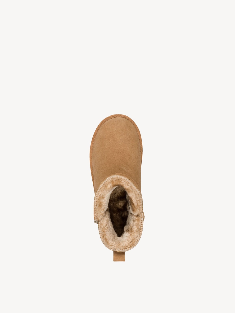 Marco Tozzi, Lederstiefelette - braun Warmfutter COGNAC, Bild 5 von 6