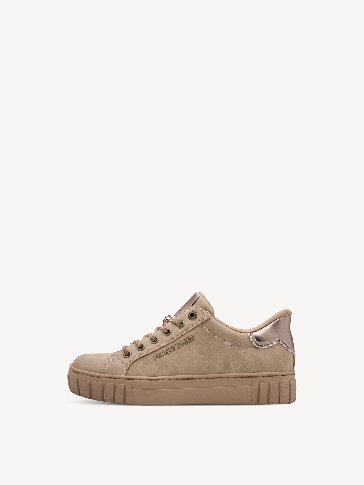 Marco Tozzi, Sneaker - beige TAUPE COMB, image 2 of 6