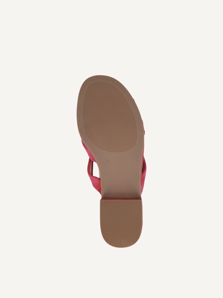 Caprice, Leather Mule - pink PINK SUEDE, image 5 of 6