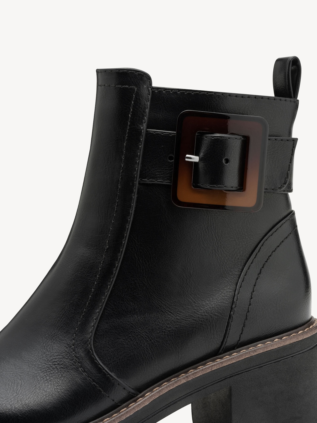 Marco Tozzi, Enkellaarsje - zwart BLACK, afbeelding 5 van 7