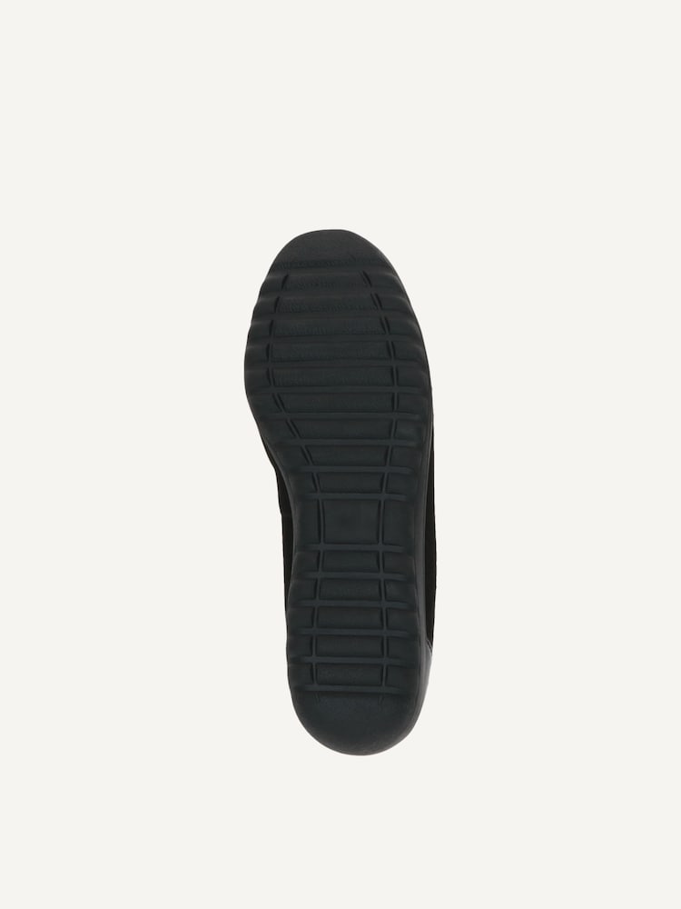 Caprice, Ballerine en cuir - noir BLACK SUE COMB, image 5 sur 5