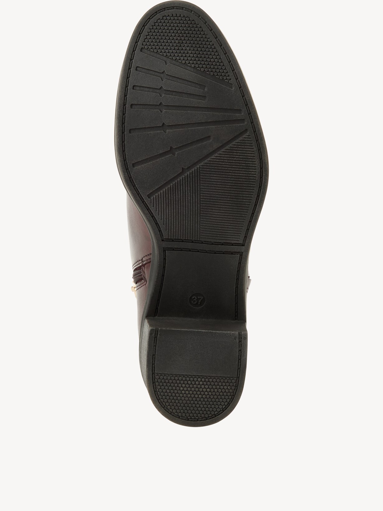 Marco Tozzi, Lederstiefelette - rot BORDEAUX, Bild 4 von 7