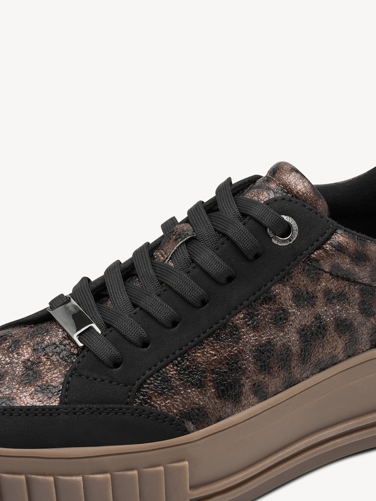 Marco Tozzi, Sneaker - nero BLACK/LEO, immagine 5 di 6