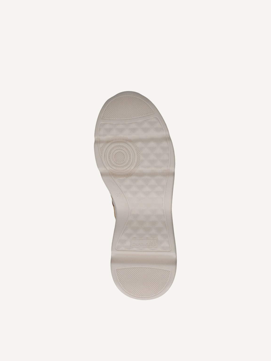 Caprice, Leather Sneaker - yellow VANILLA COMB, image 4 of 5
