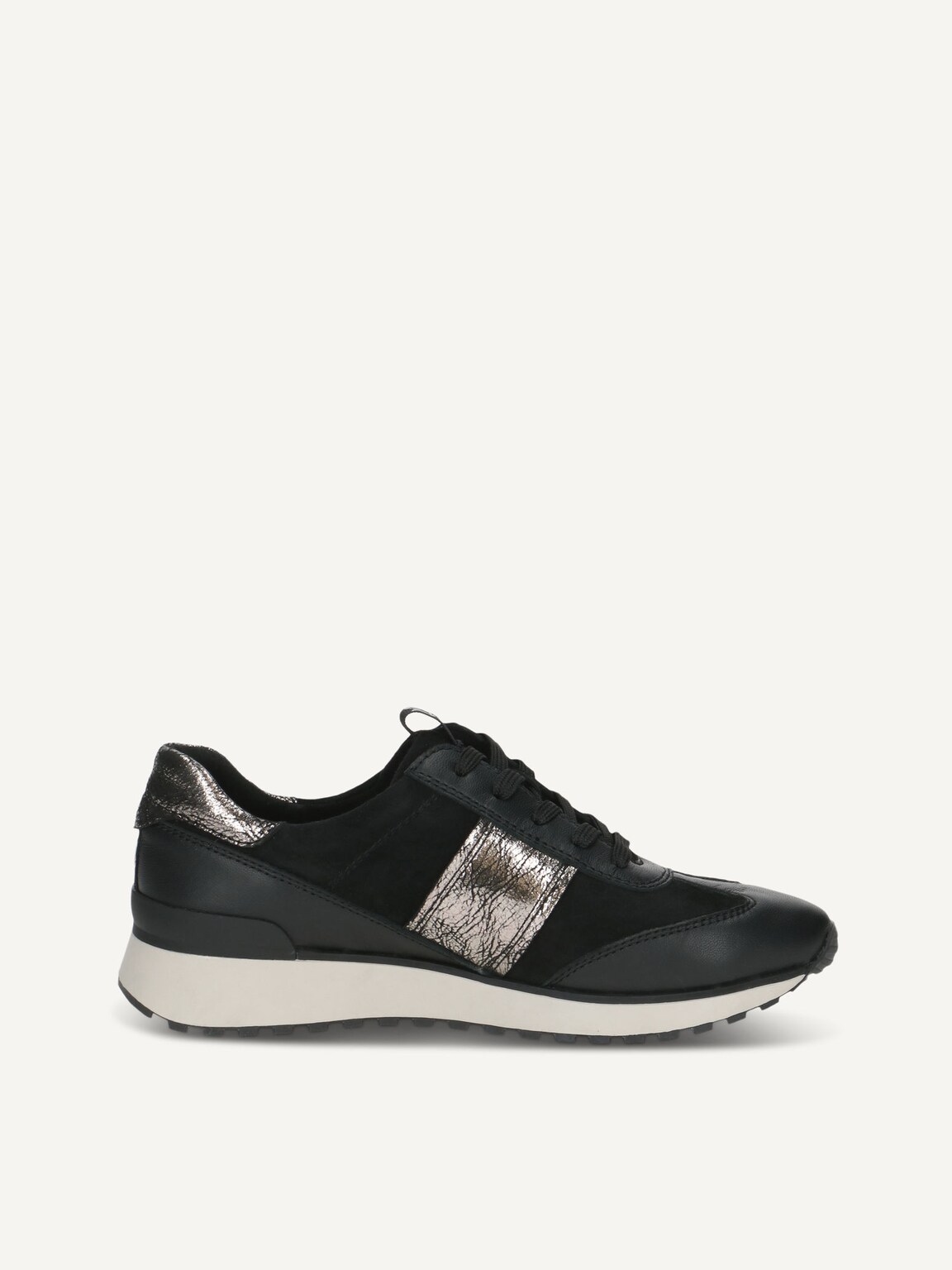 Caprice, Leather Sneaker - black BLACK COMB, image 3 of 5