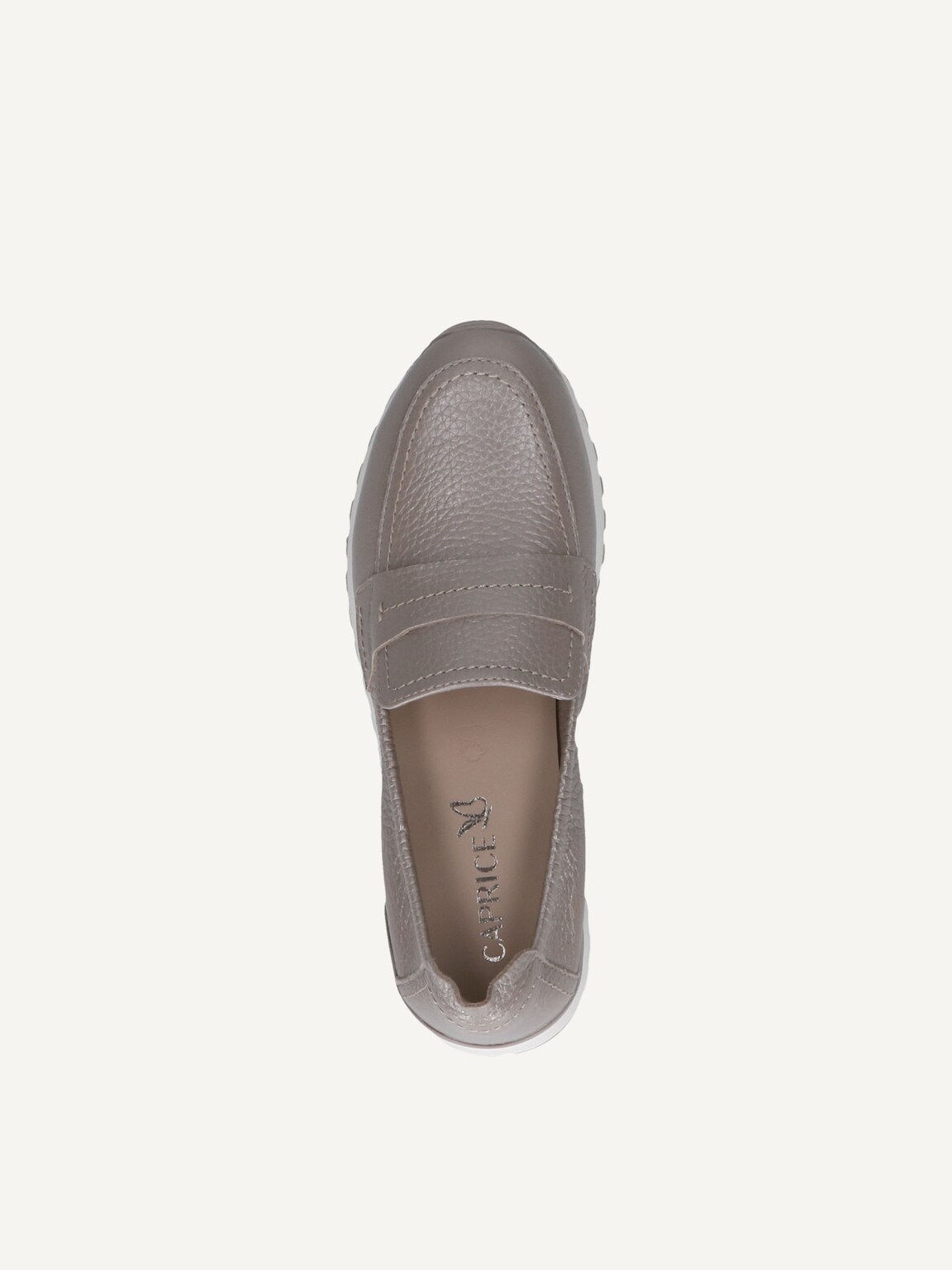 Caprice, Leather Slipper - grey STONE PER.DEER, image 6 of 6