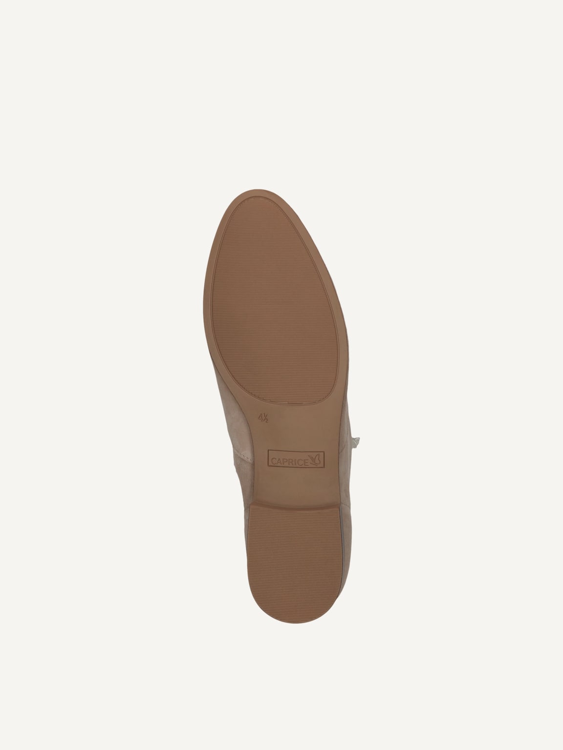 Caprice, Leather Low shoes - beige BEIGE SUEDE, image 4 of 5