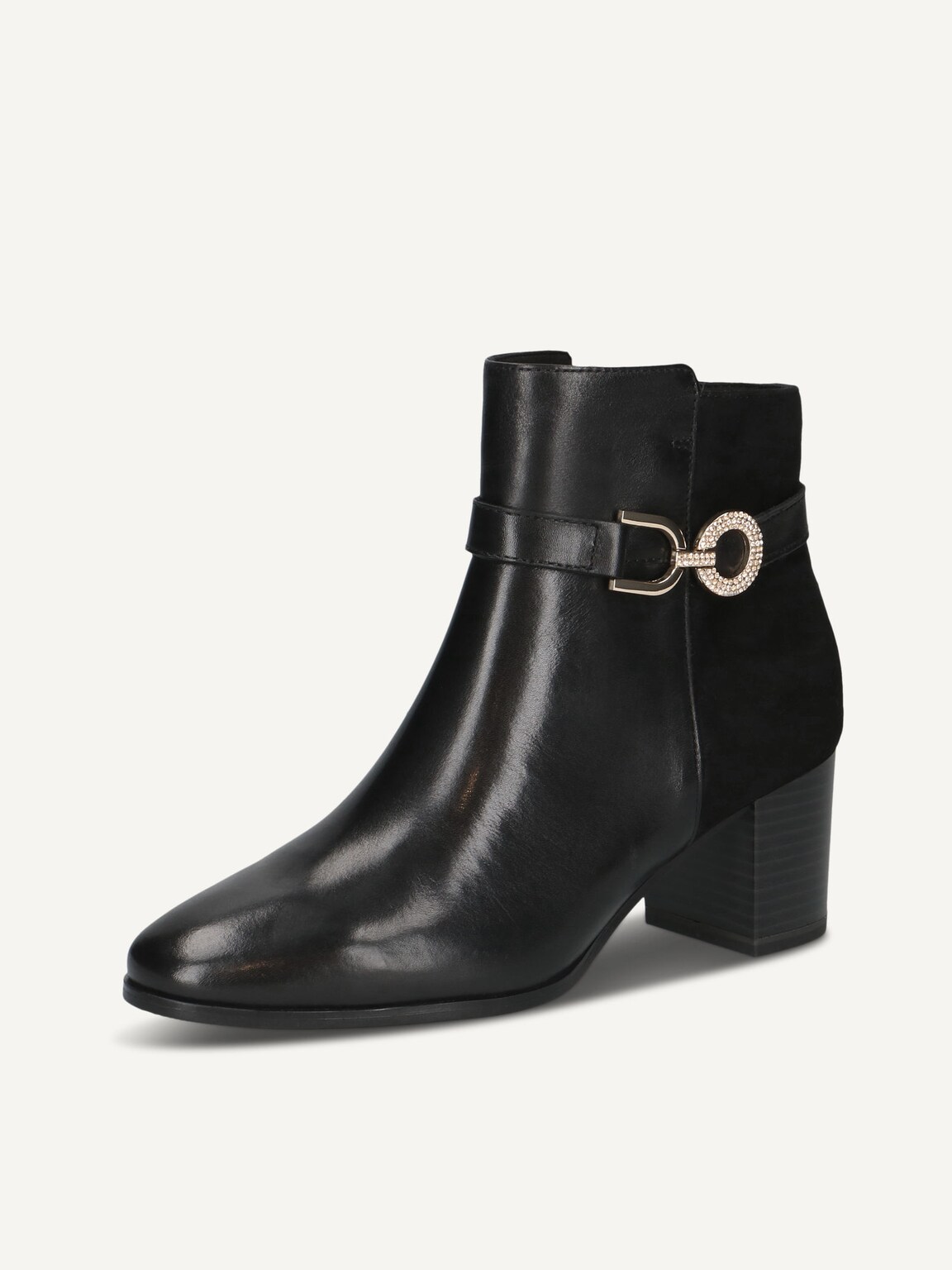 Caprice, Leather Bootie - black BLACK COMB, image 1 of 5