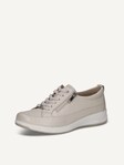 Selected, Caprice, Leather Low shoes - white PEARL NAPPA