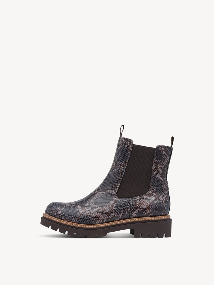Marco Tozzi, Chelsea Boot - braun CAFE STRUCTURE