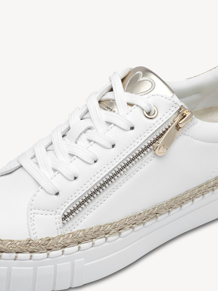 Marco Tozzi, Sneaker - bianco WHITE COMB, immagine 5 di 6