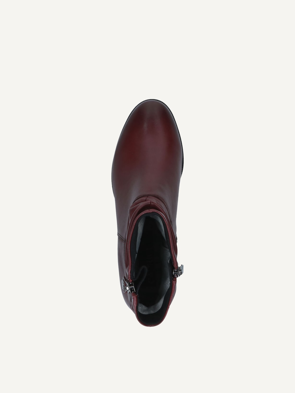 Caprice, Leather Bootie - red BORDEAUX NAPPA, image 5 of 6