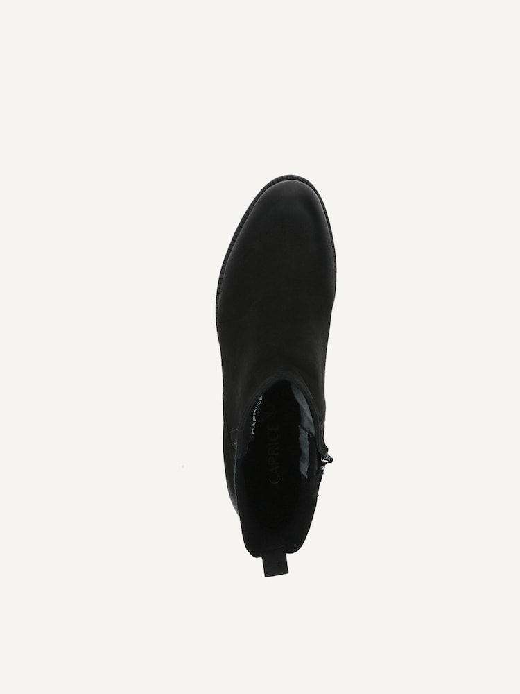 Caprice, Bottine en cuir - noir BLACK NUBUC, image 4 sur 5