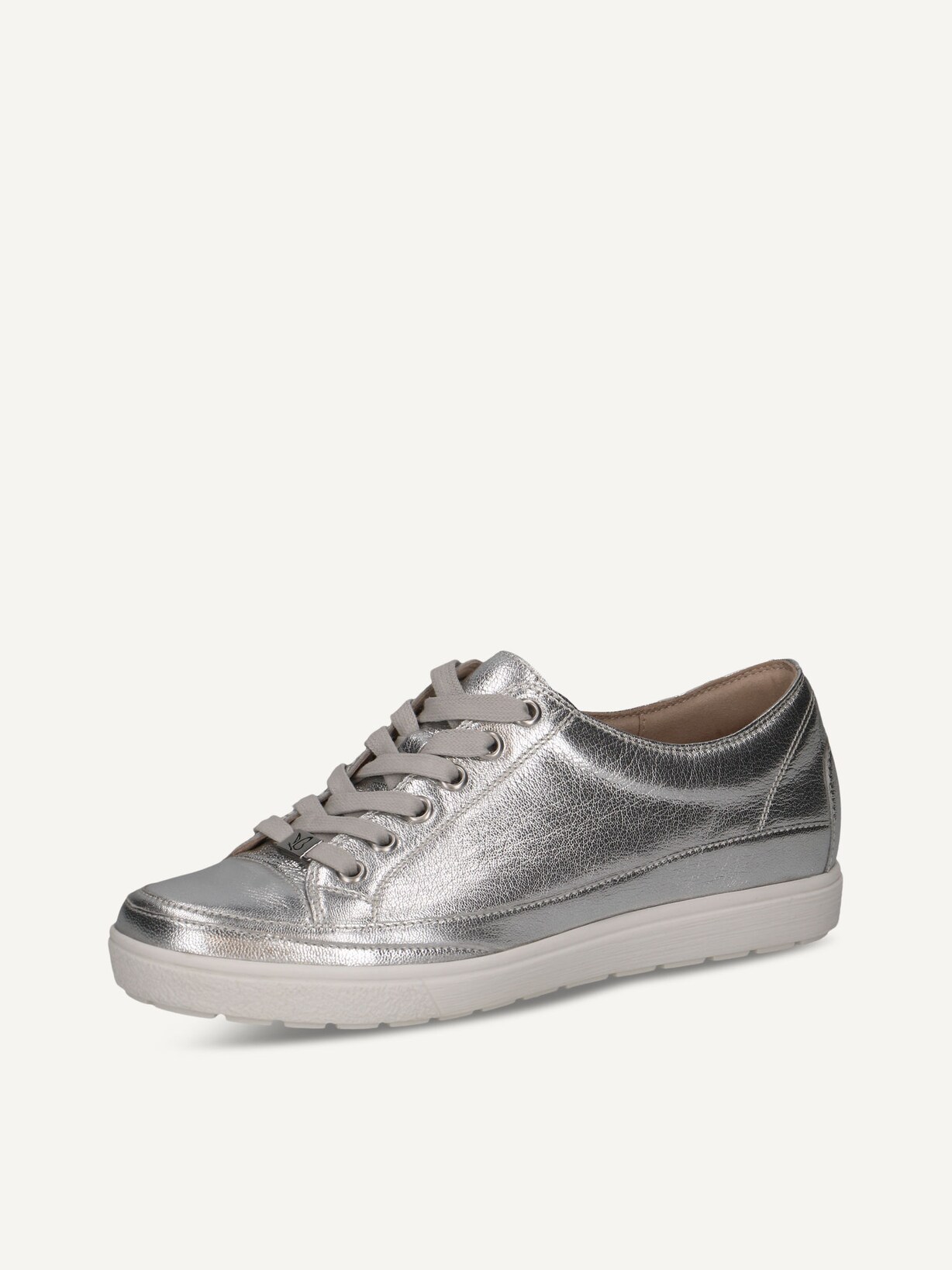 Caprice, Basket en cuir - argent SILVER METALL., image 2 sur 5