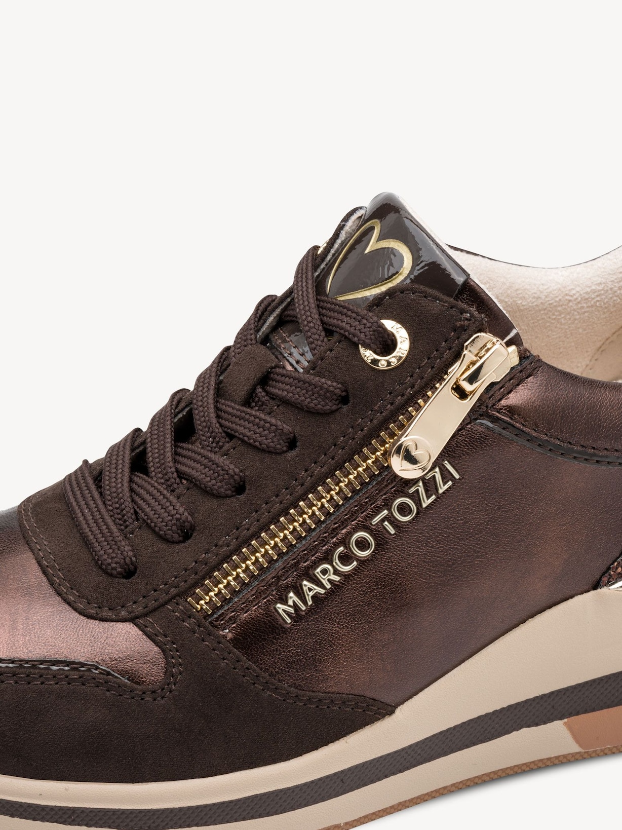 Marco Tozzi, Sneaker - marrone MOCCA COMB, immagine 4 di 6
