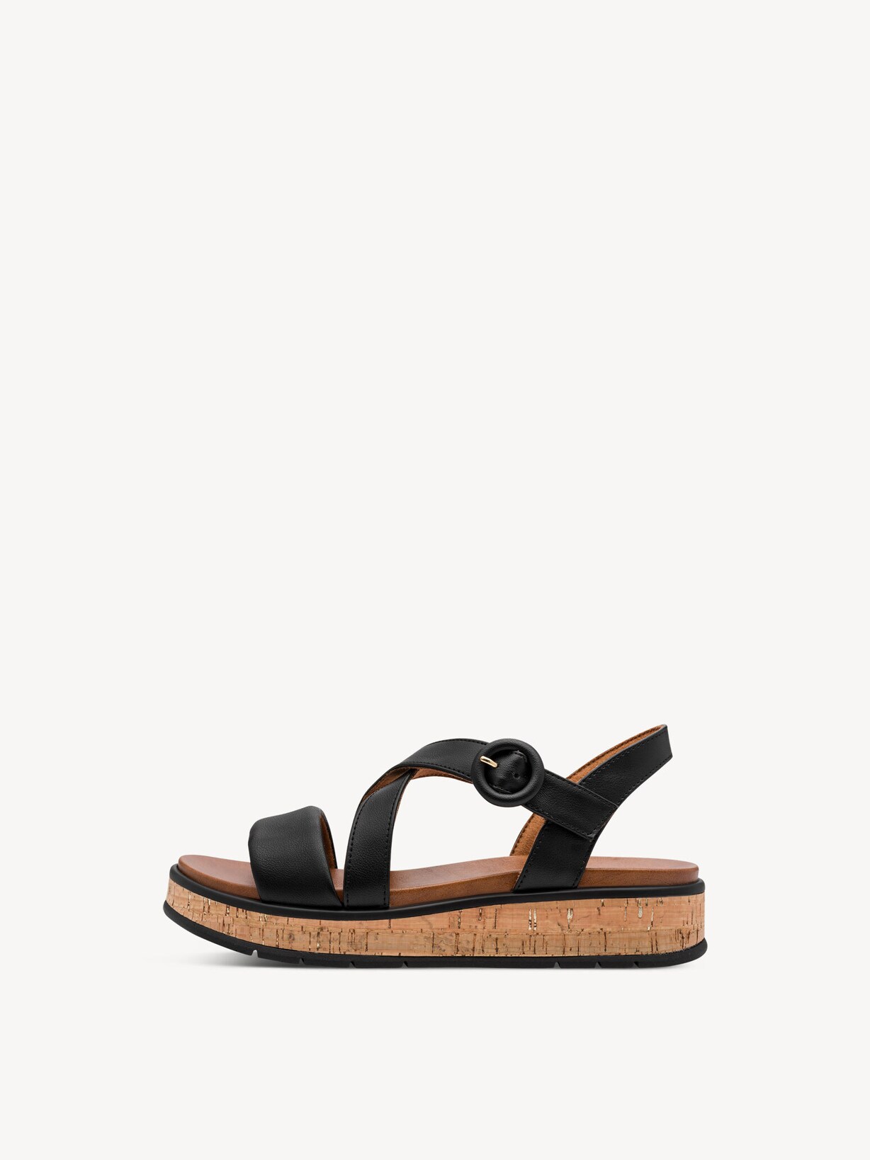 Marco Tozzi, Sandal - sort BLACK, billede 2 af 6