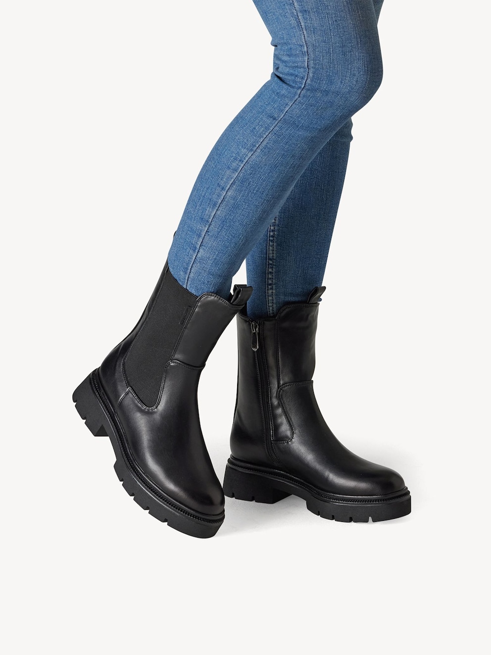 Marco Tozzi, Chelsea boot - black BLACK, image 2 of 7