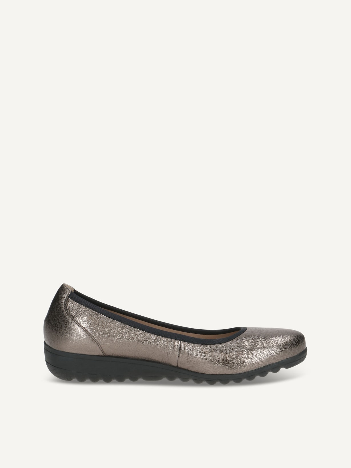 Caprice, Ballerine en cuir - métallique PIOMBO METAL, image 4 sur 6