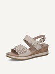Not selected, Caprice, Leather Sandal - white SNOW NUBUC