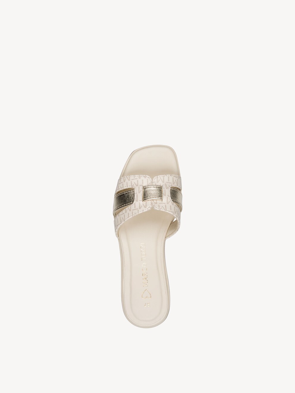 Marco Tozzi, Ciabatte - beige CREAM COMB, immagine 5 di 6