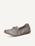 Not selected, Caprice, Leather Slipper - grey STONE PER.DEER