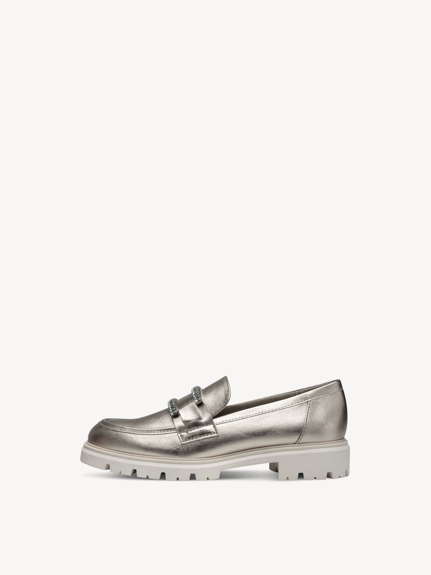 Marco Tozzi, Mocassini - metallico PLATINUM