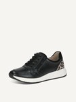 Not selected, Caprice, Leather Sneaker - black BLACK COMB