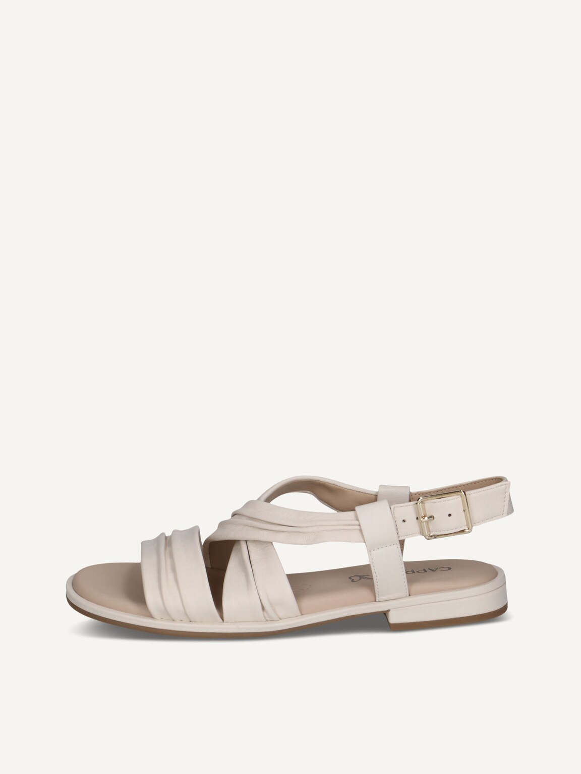 Caprice, Leather Sandal - white OFFWHITE NAPPA, image 3 of 6