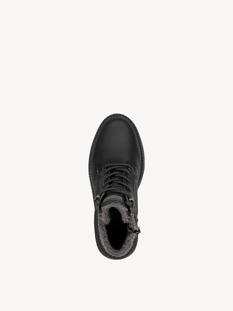 Marco Tozzi, Bootie - black warm lining, BLACK, Image 3 of 6