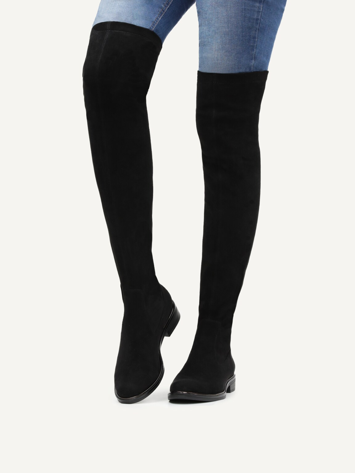 Caprice, Overknee boots - black BLACK STRETCH, image 2 of 6